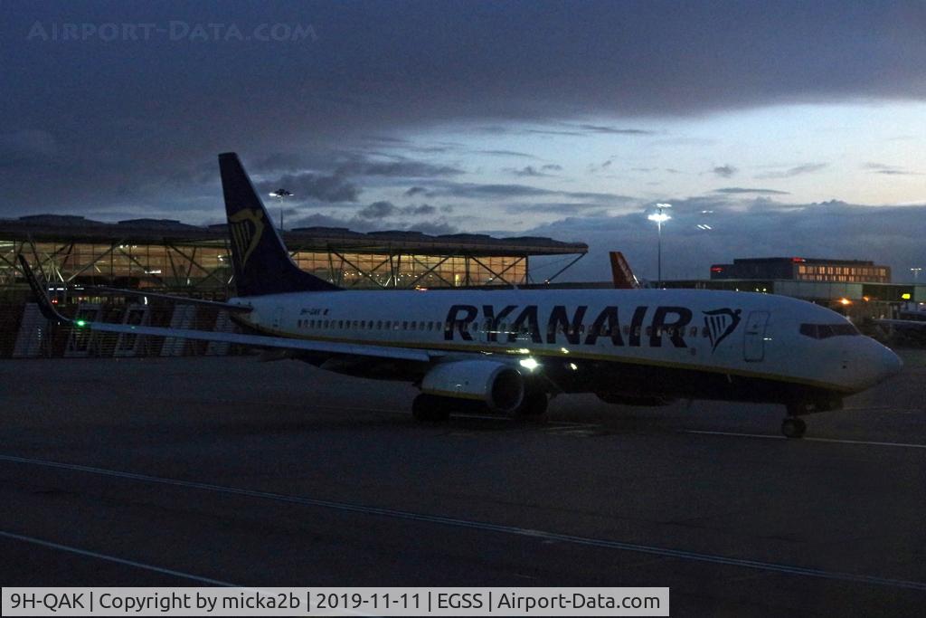 9H-QAK, 2017 Boeing 737-8AS C/N 44793, Taxiing