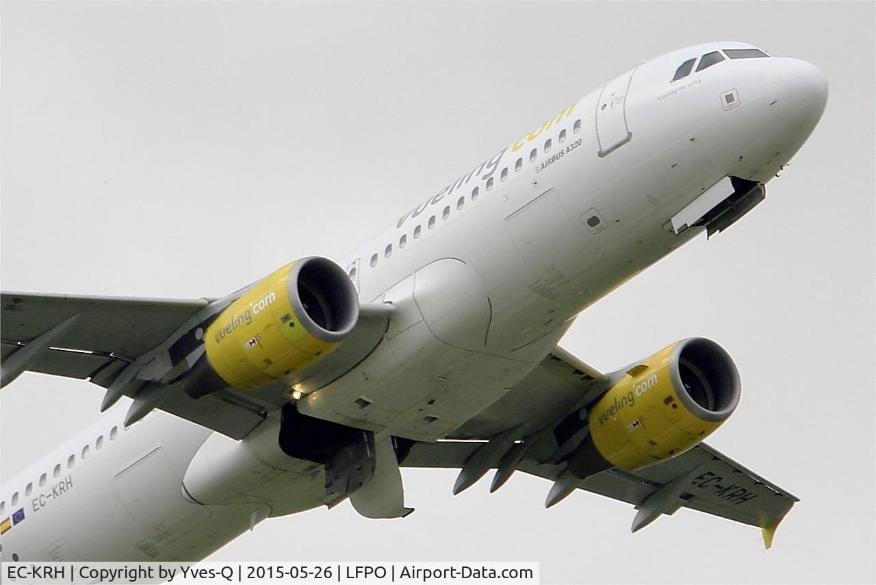 EC-KRH, 2008 Airbus A320-214 C/N 3529, Airbus A320-214, Take off rwy 08, Paris-Orly airport (LFPO-ORY)