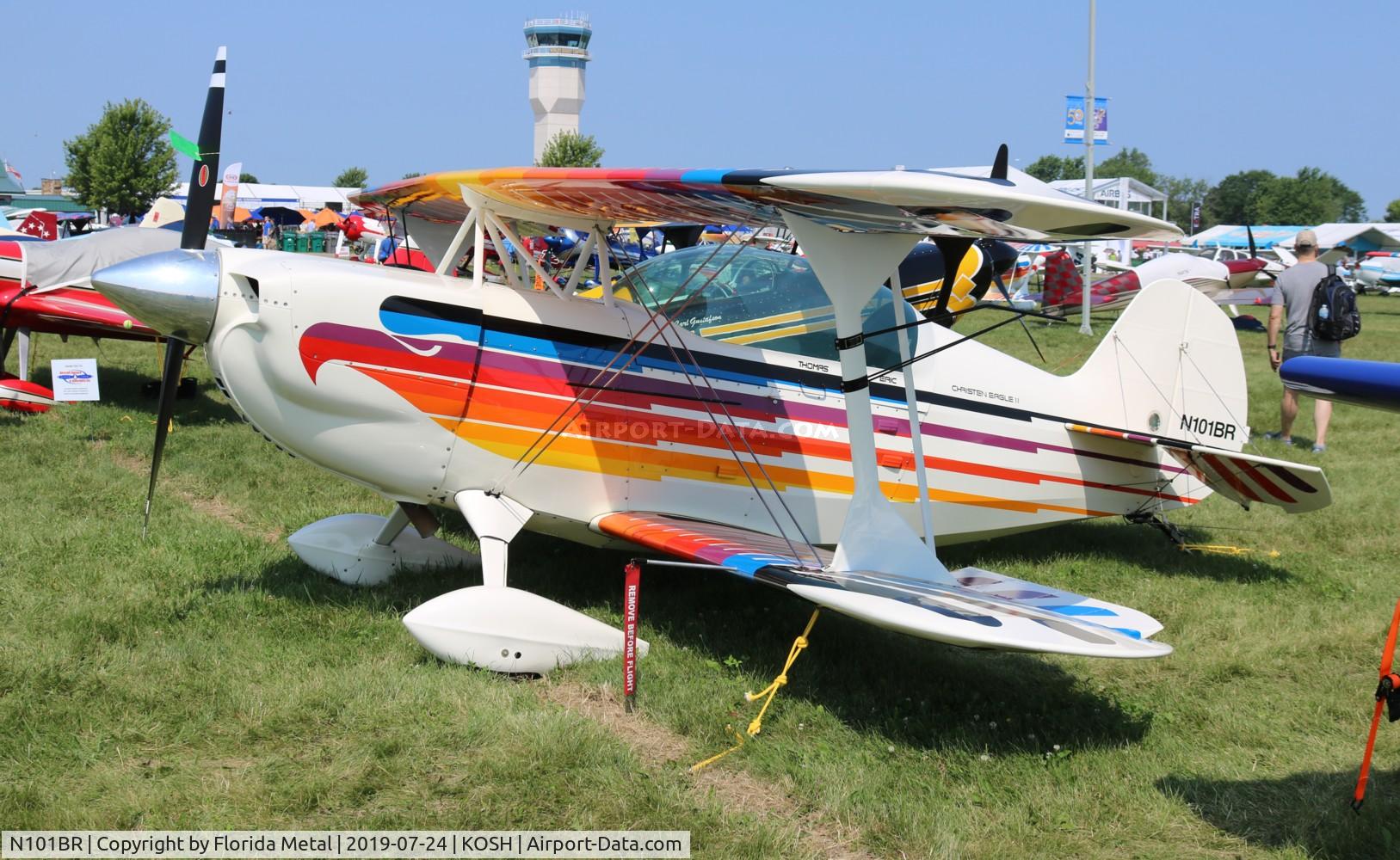 N101BR, 1981 Christen Eagle II C/N REGISTER-0001, OSH 2019
