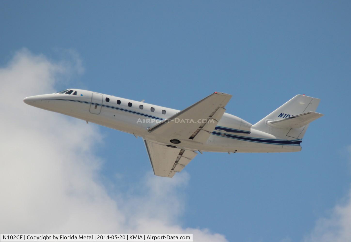 N102CE, 2012 Cessna 680 Citation Sovereign C/N 680-0323, MIA 2014