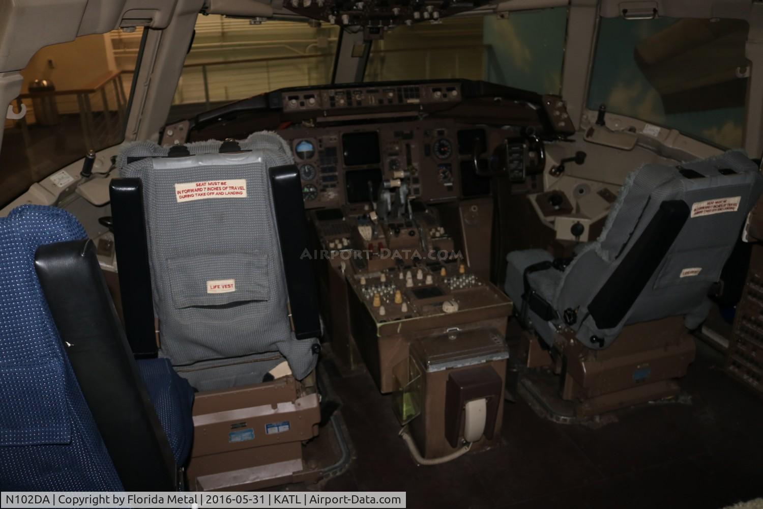 N102DA, 1982 Boeing 767-232 C/N 22214, Delta Museum ATL 2016