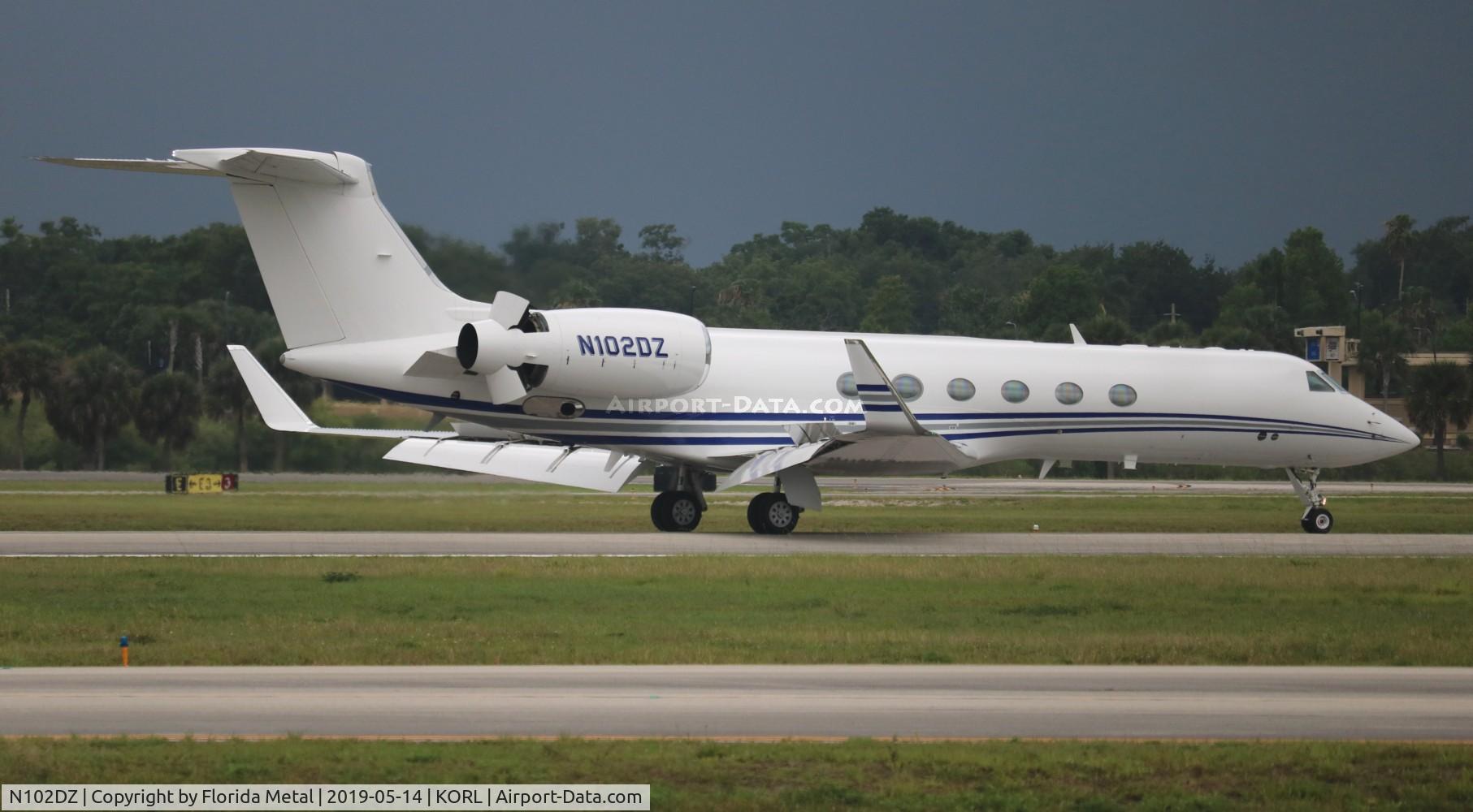 N102DZ, Gulfstream Aerospace G-V C/N 555, ORL 2019
