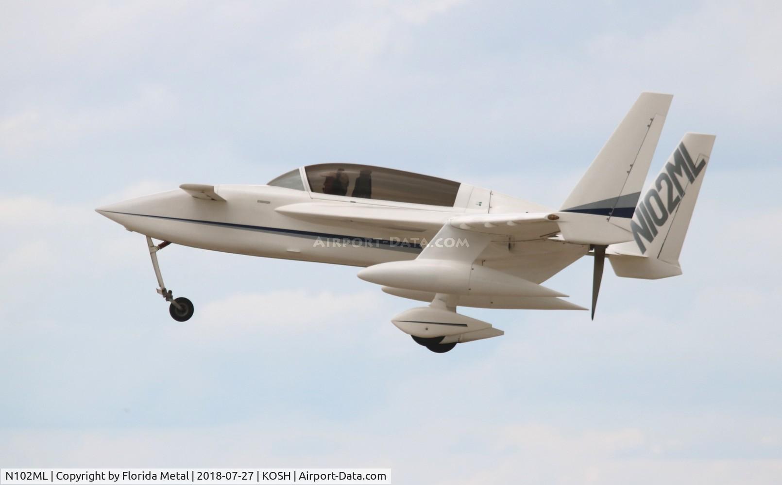N102ML, 2000 Rutan Long-EZ C/N 001 (N102ML), OSH 2018