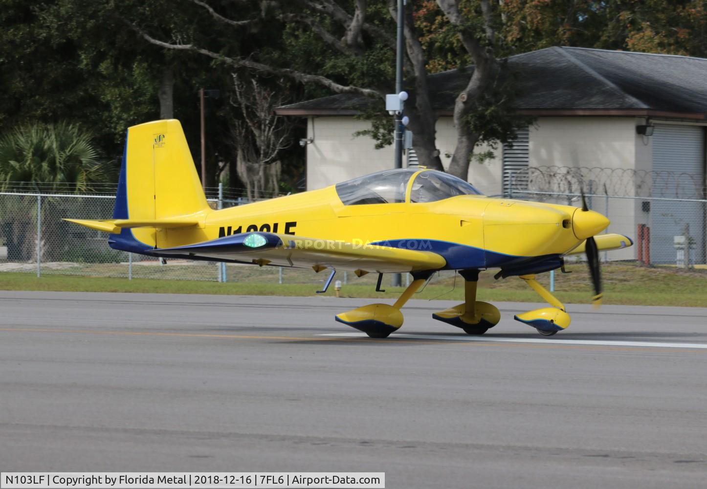 N103LF, 2006 Vans RV-9A C/N 91048, Spruce Creek 2018