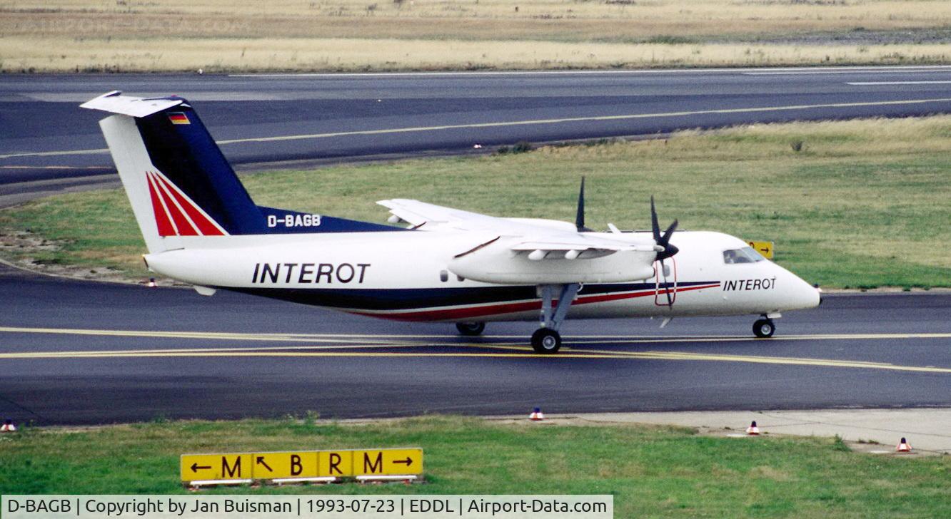 D-BAGB, 1991 De Havilland Canada DHC-8-106 Dash 8 C/N 306, Interot