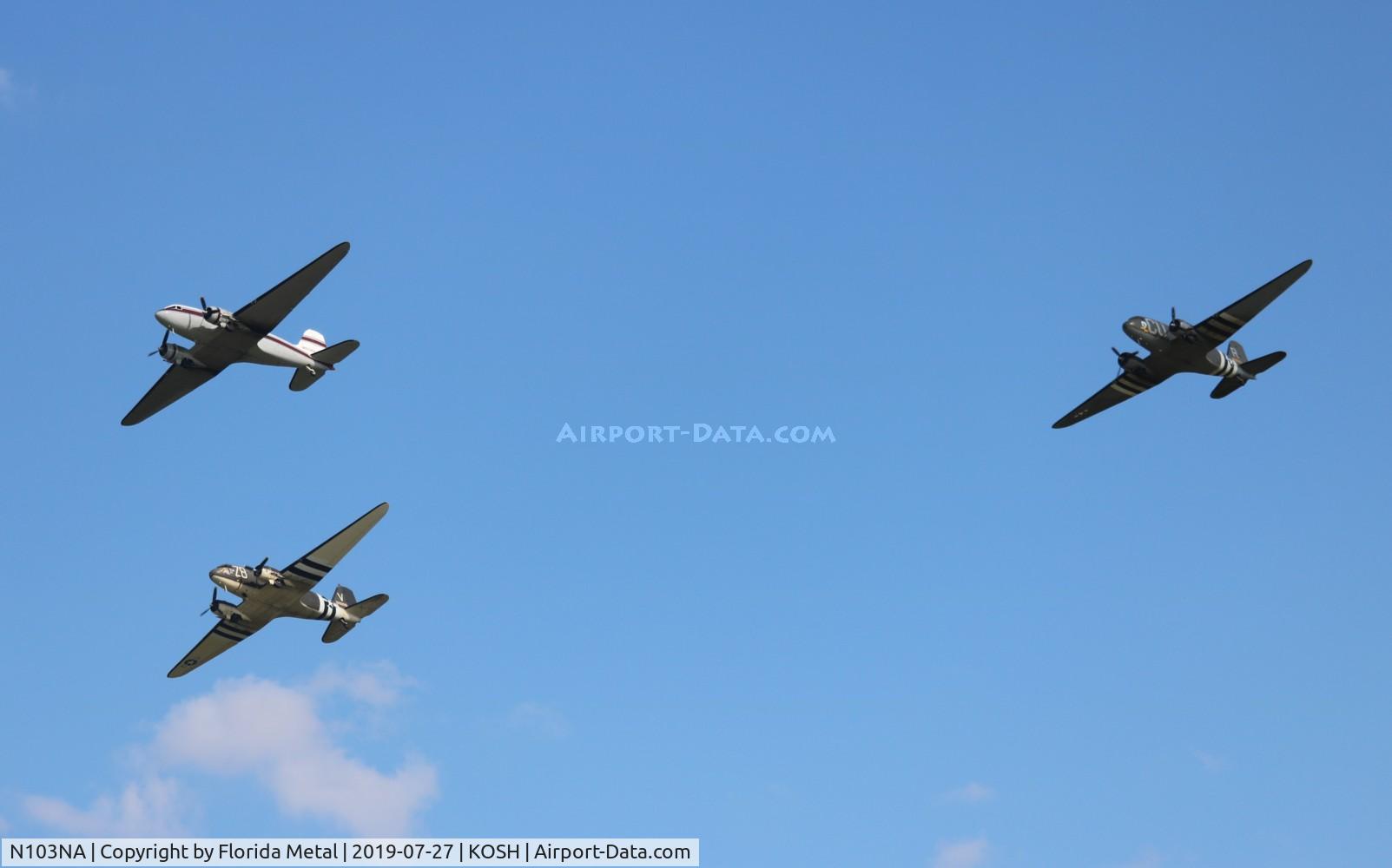 N103NA, 1945 Douglas DC-3C-S1C3G (C-47B) C/N 16821, OSH 2019