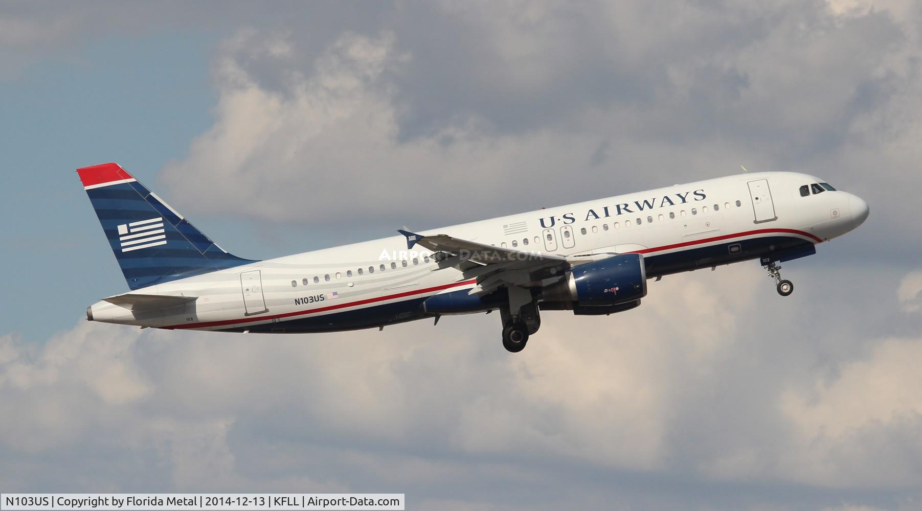 N103US, 1999 Airbus A320-214 C/N 0861, FLL 2014
