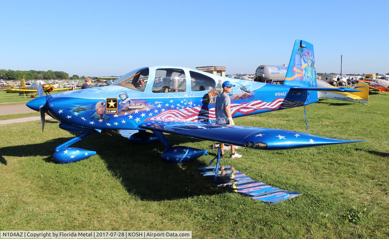 N104AZ, 2014 Vans RV-10 C/N 41226, OSH 2017