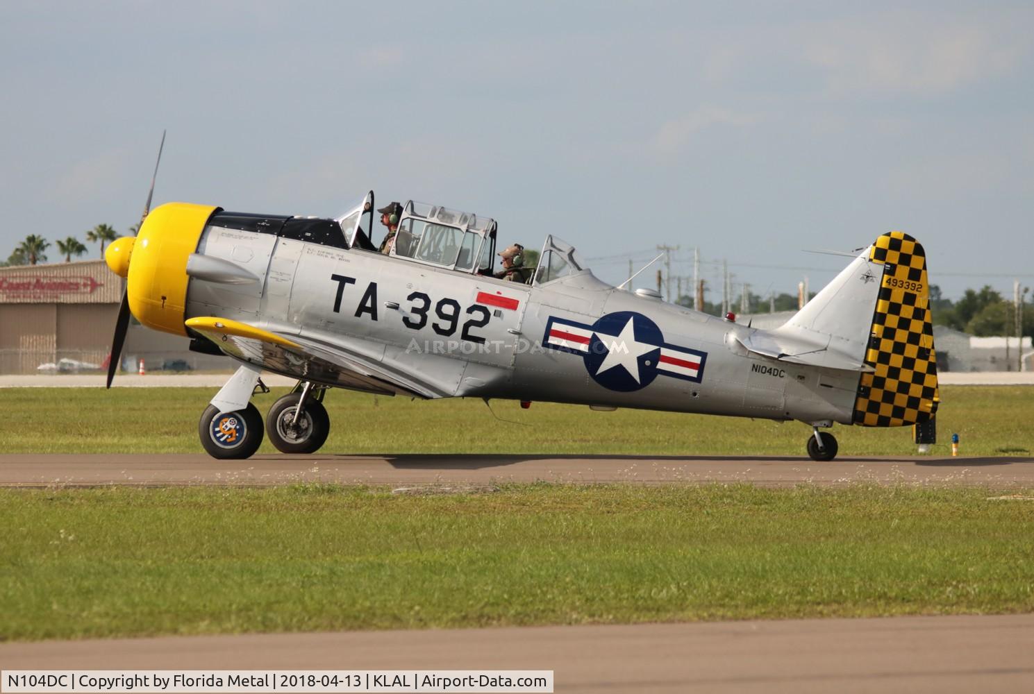 N104DC, 1949 North American T-6G Texan C/N 168-516, SNF 2018