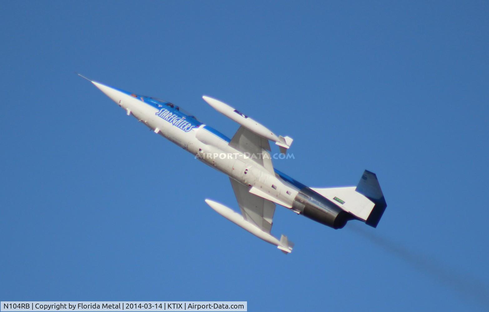 N104RB, 1962 Lockheed CF-104D Starfighter C/N 583A-5302, TICO 2014
