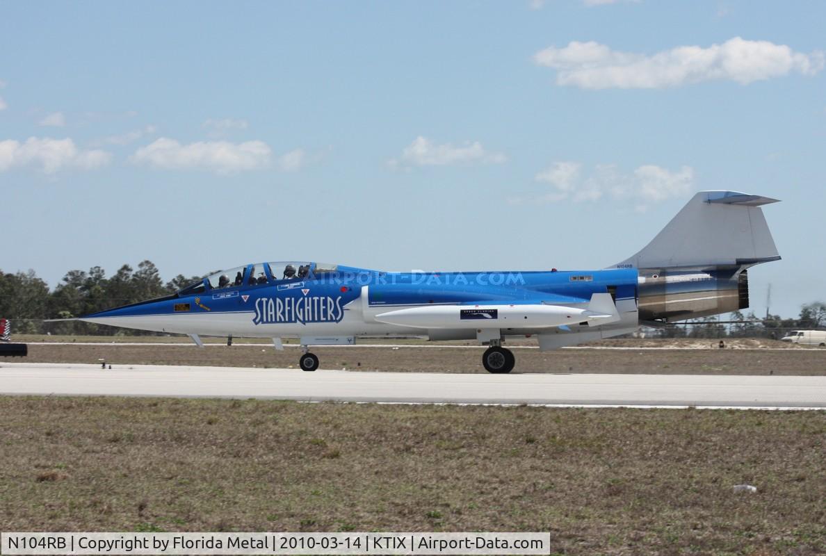 N104RB, 1962 Lockheed CF-104D Starfighter C/N 583A-5302, TICO 2010