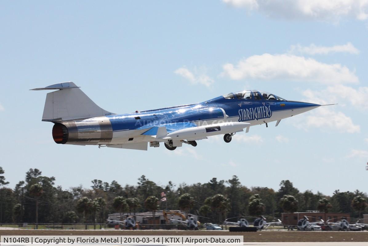 N104RB, 1962 Lockheed CF-104D Starfighter C/N 583A-5302, TICO 2010