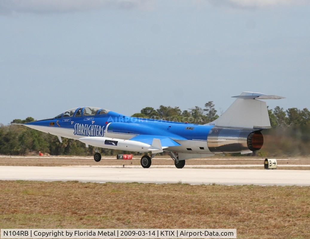 N104RB, 1962 Lockheed CF-104D Starfighter C/N 583A-5302, TICO 2009
