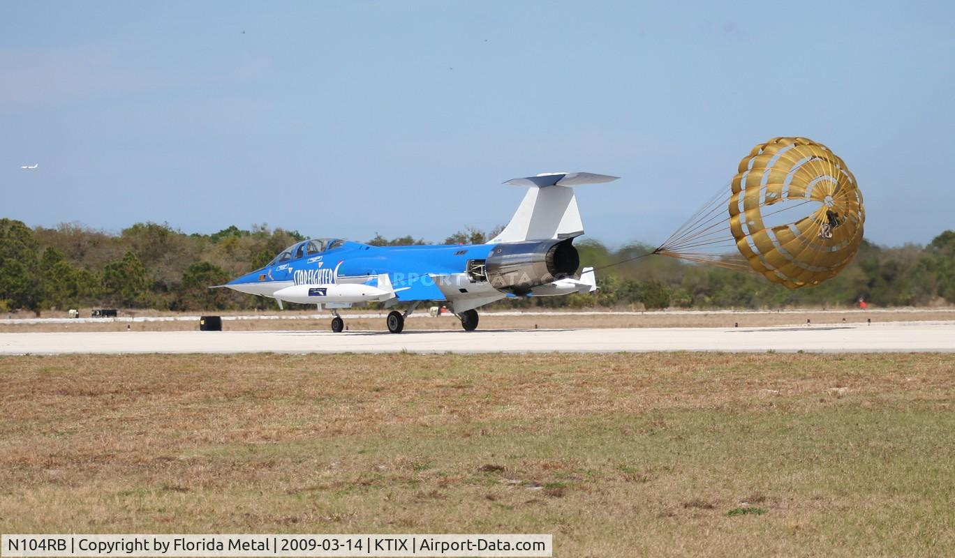 N104RB, 1962 Lockheed CF-104D Starfighter C/N 583A-5302, TICO 2009