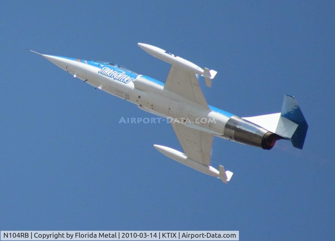 N104RB, 1962 Lockheed CF-104D Starfighter C/N 583A-5302, TICO 2010