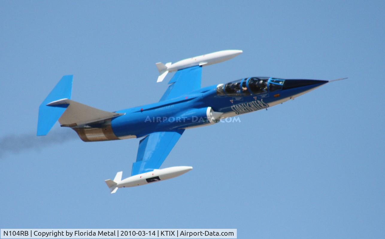 N104RB, 1962 Lockheed CF-104D Starfighter C/N 583A-5302, TICO 2010