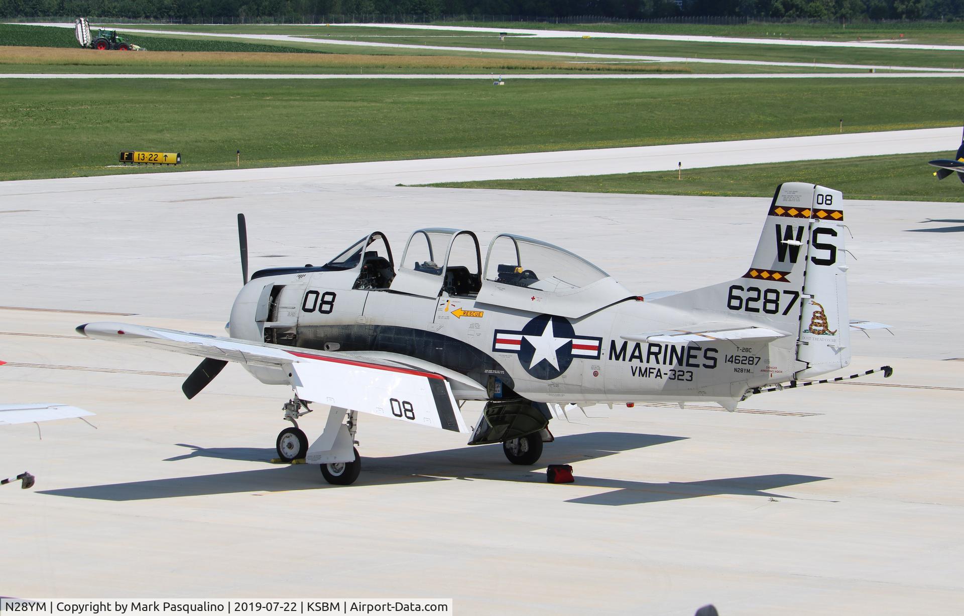 N28YM, 1957 North American T-28C Trojan C/N 252-50, North American T-28C
