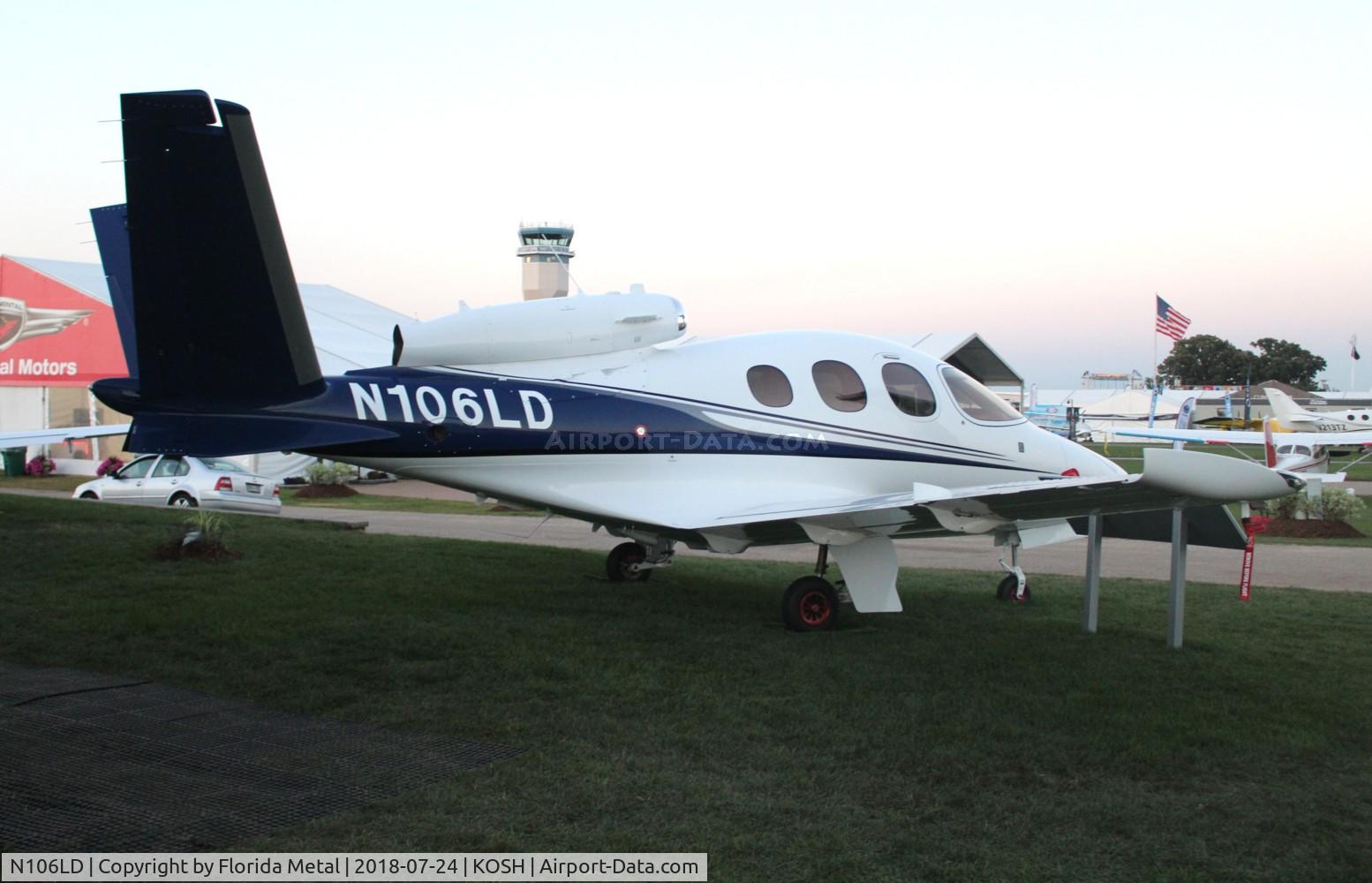 N106LD, 2018 Cirrus SF50 Vision C/N 0057, OSH 2018