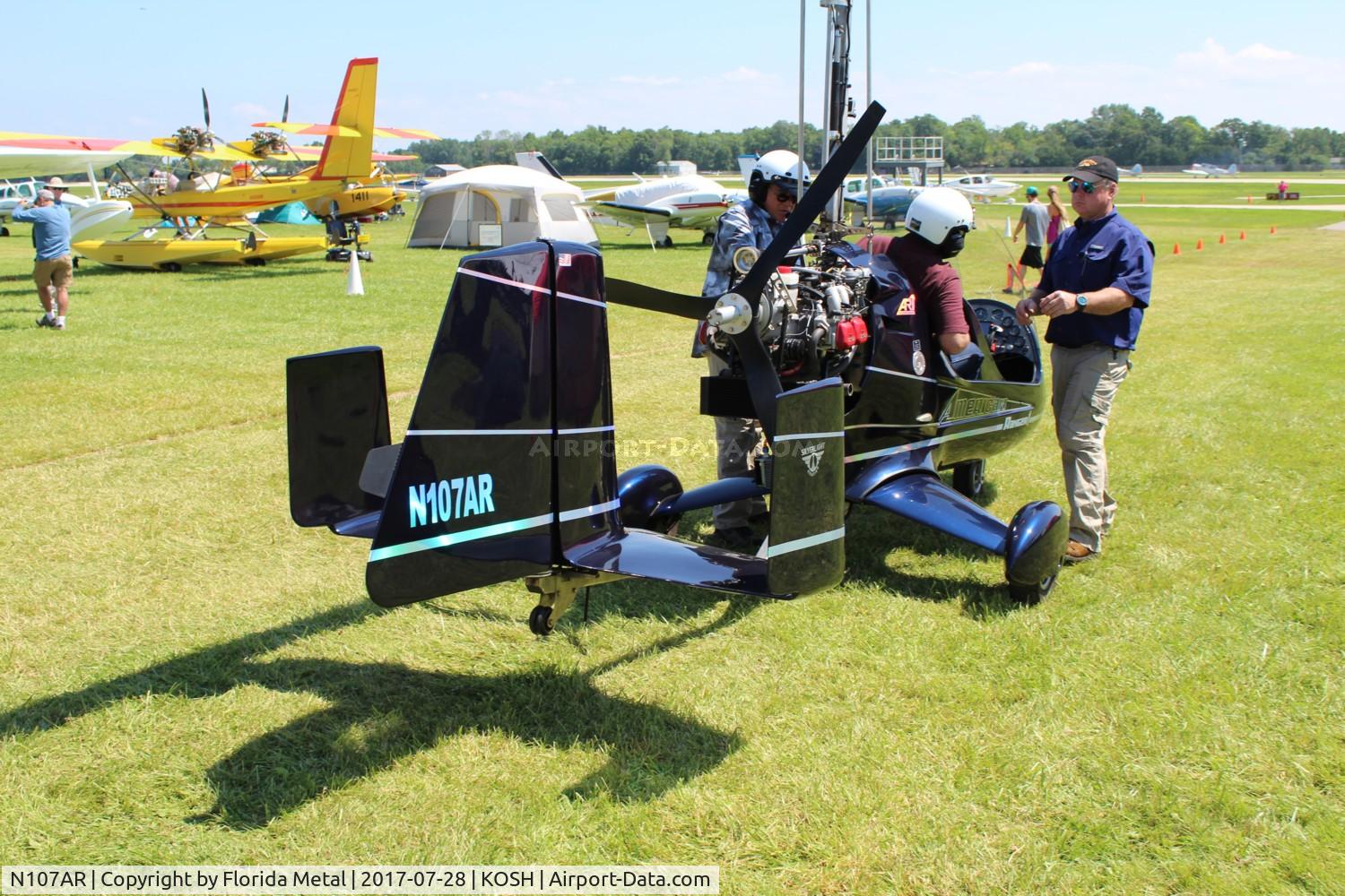 N107AR, 2016 SilverLight Aviation AR-1 American Ranger C/N 0009, OSH 2017