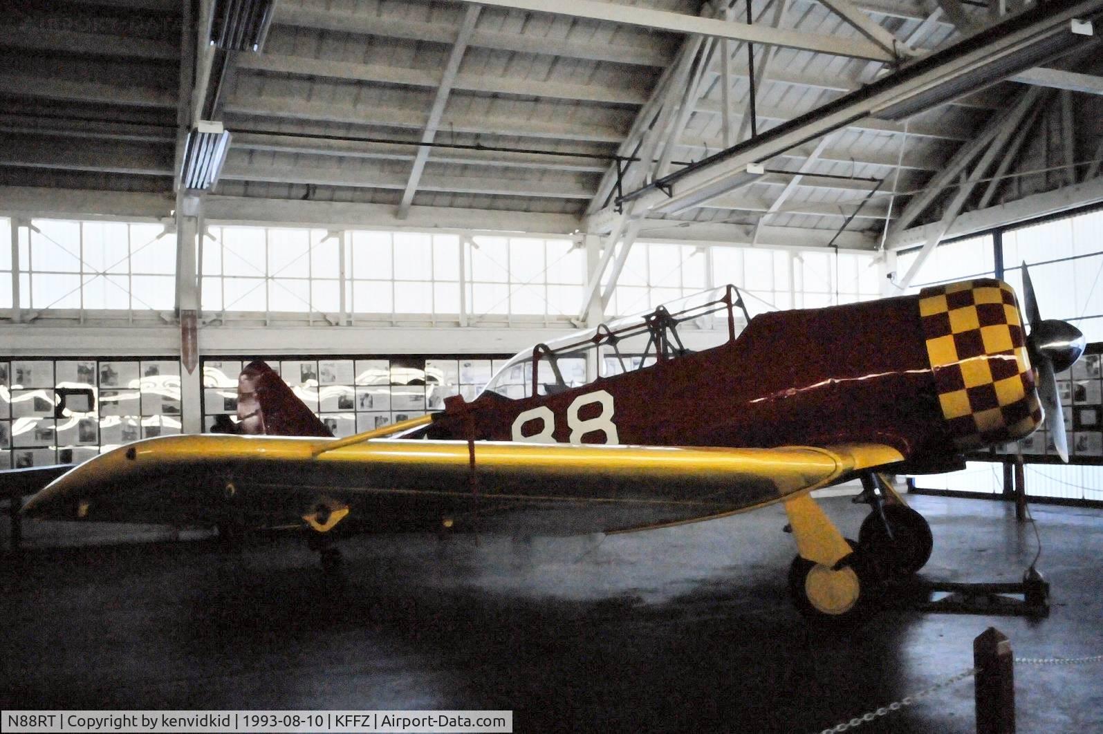 N88RT, North American/victoria Mnt Lt AT-6A C/N 2780, At the Champlin Fighter Museum.