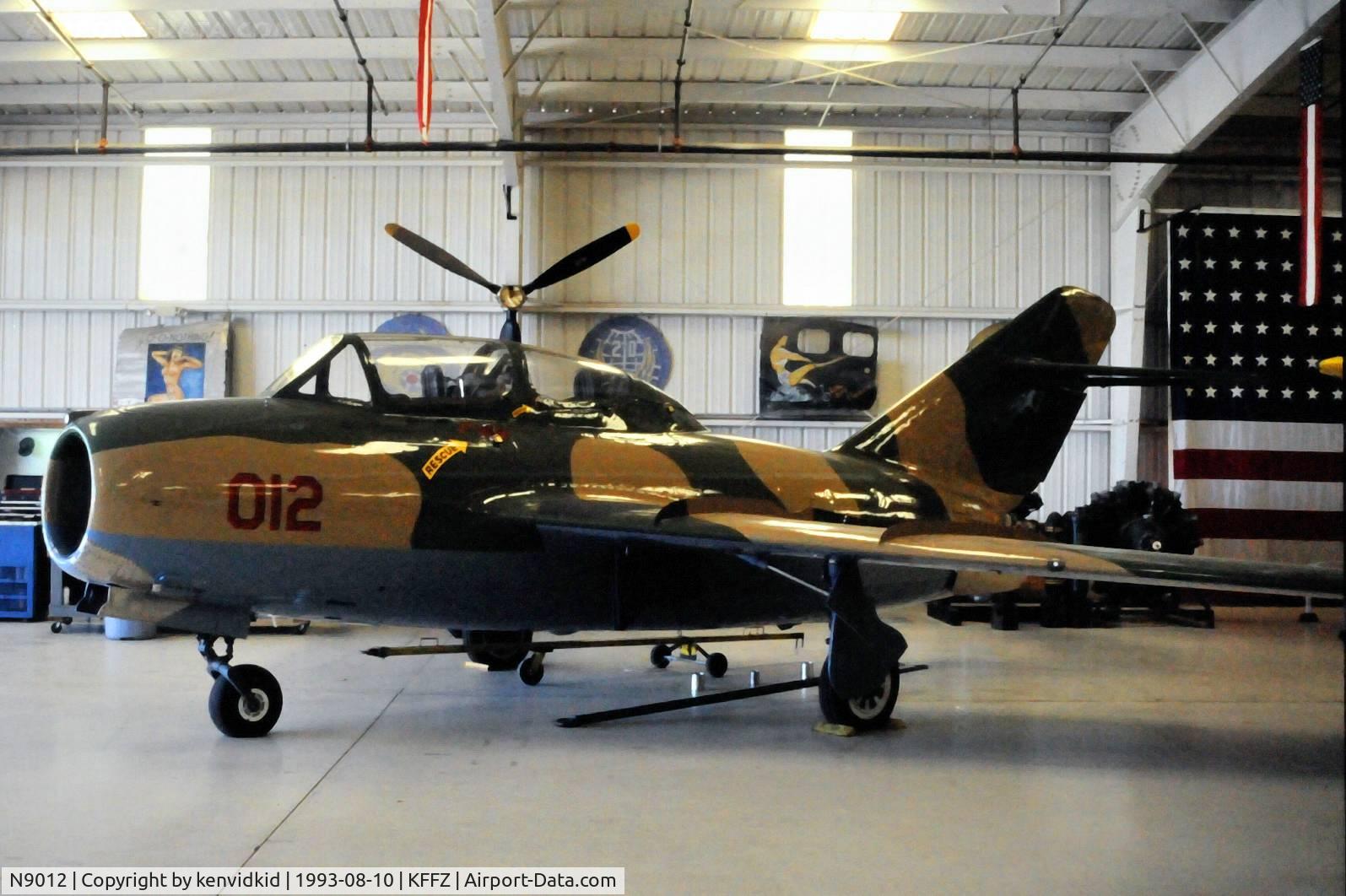 N9012, 1954 Mikoyan-Gurevich SB LIM-2 C/N 1A09012, At the Champlin Fighter Museum.