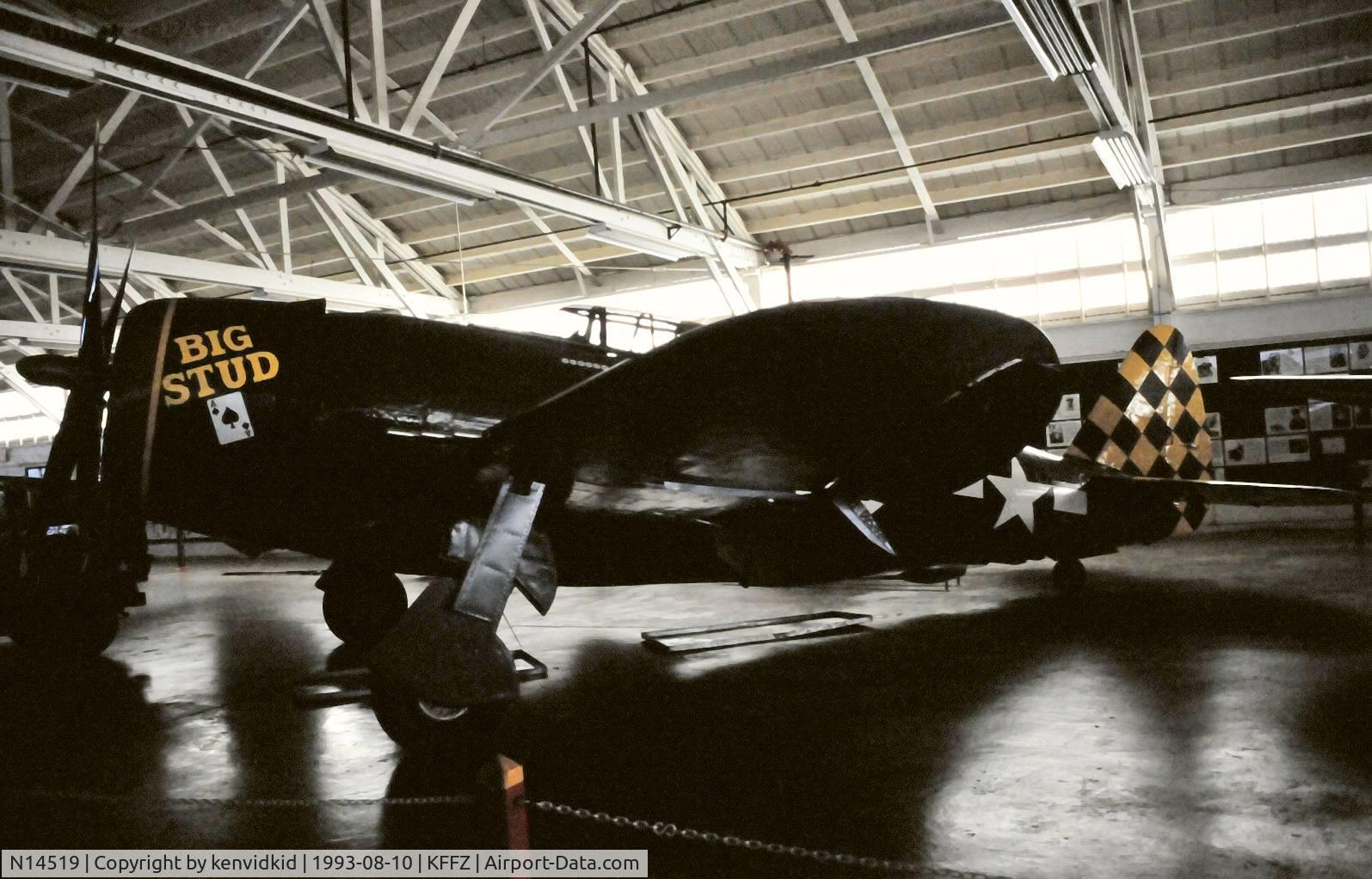 N14519, 1942 Republic P-47D Thunderbolt C/N 393-353, At the Champlin Fighter Museum.