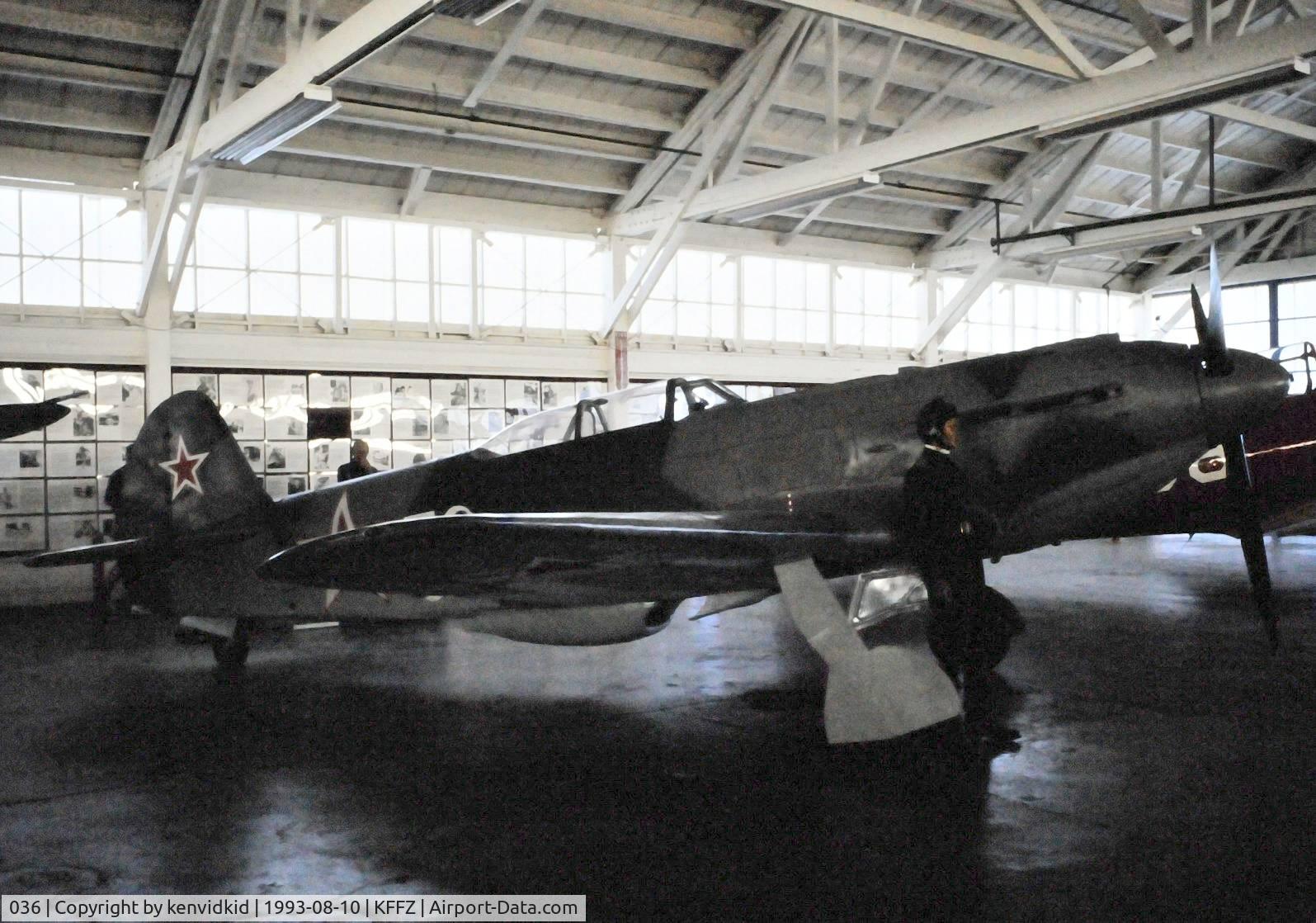 036, 1946 Yakovlev Yak-9U C/N 0815346, At the Champlin Fighter Museum.