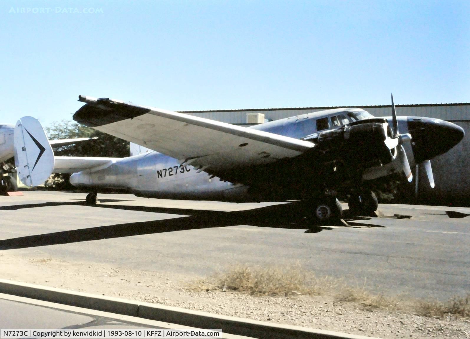 N7273C, 1940 Lockheed PV-2 Harpoon C/N 15-1177, At Falcon Field.