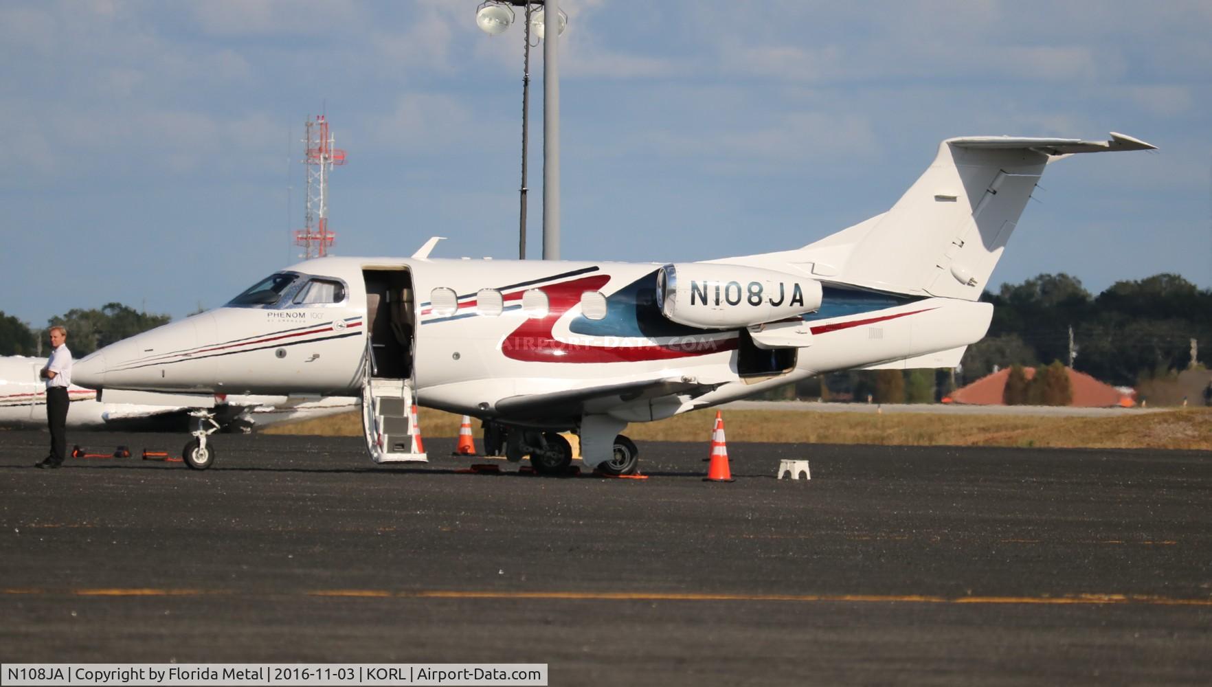 N108JA, 2009 Embraer EMB-500 Phenom 100 C/N 50000023, NBAA 2016