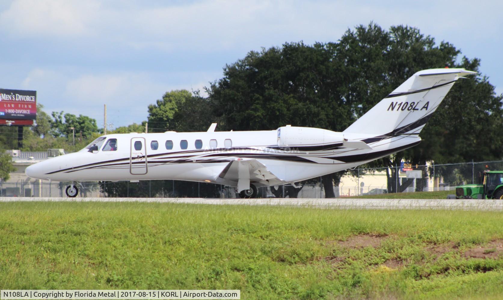 N108LA, 2007 Cessna 525B CitationJet CJ3 C/N 525B-0176, ORL 2017