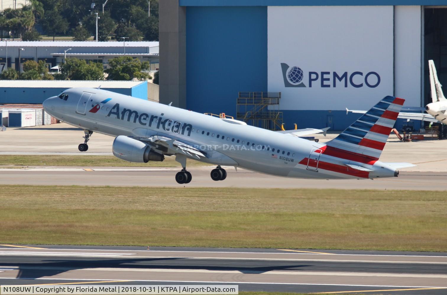 N108UW, 1999 Airbus A320-214 C/N 1061, TPA 2018