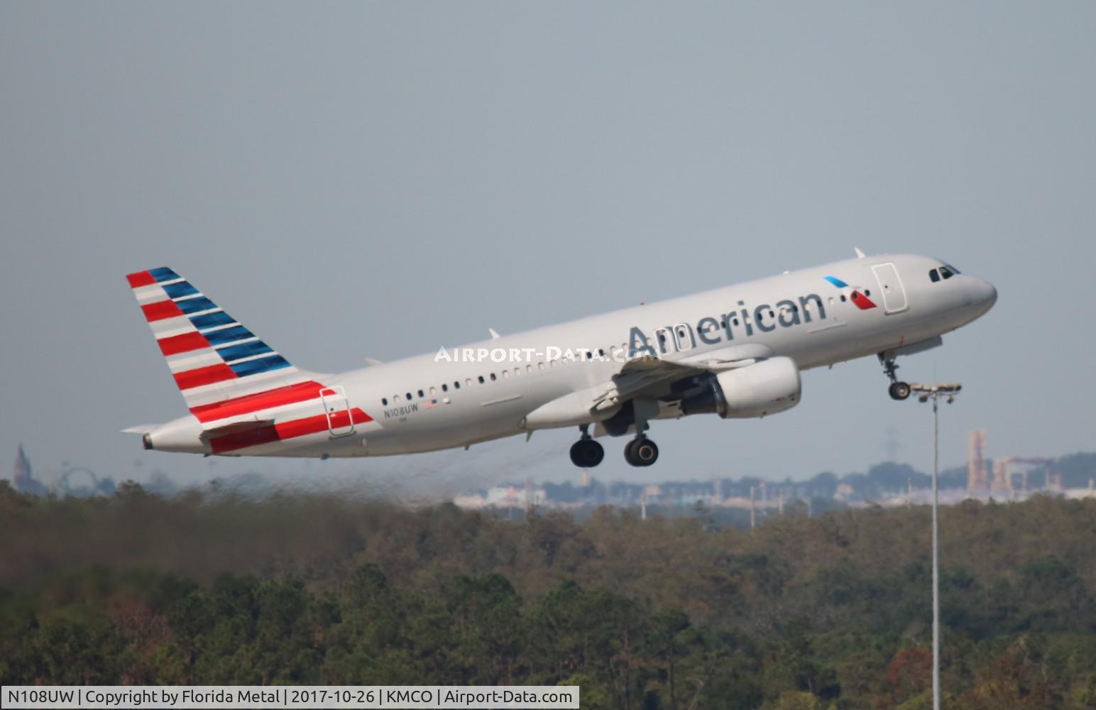 N108UW, 1999 Airbus A320-214 C/N 1061, MCO 2017