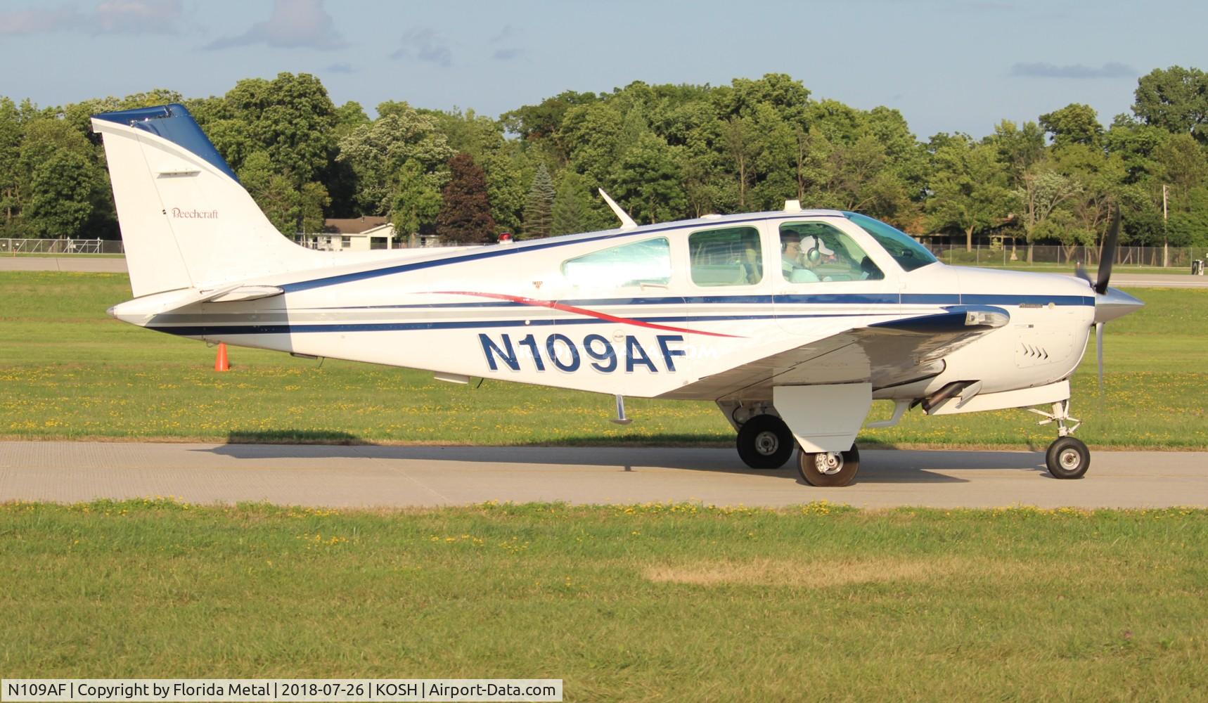 N109AF, 1981 Beech F33A Bonanza C/N CE-983, OSH 2018