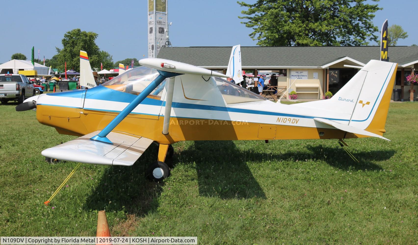 N109DV, 1978 Durand Mark V C/N 1, OSH 2019