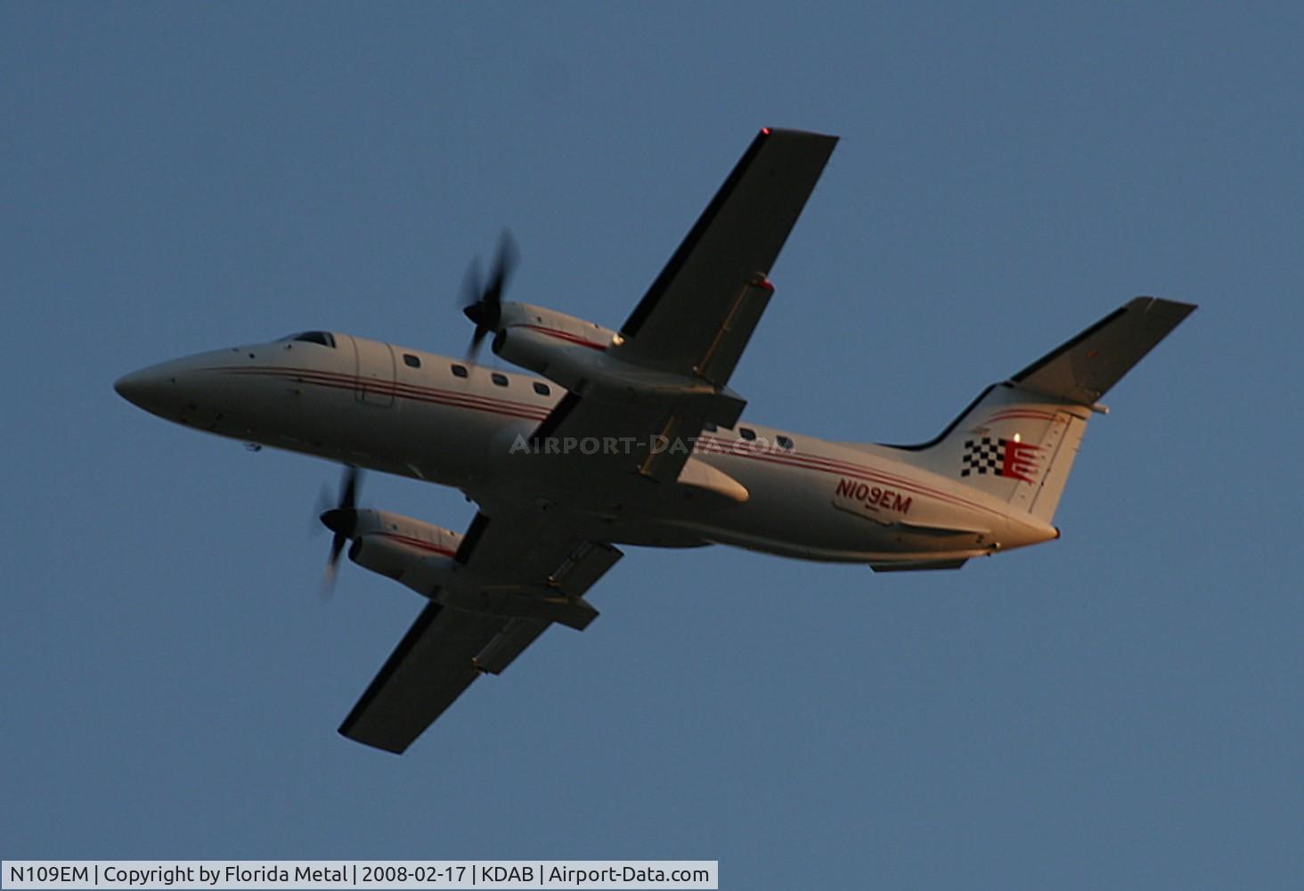 N109EM, 1990 Embraer EMB-120ER Brasilia C/N 120195, DAB 2008