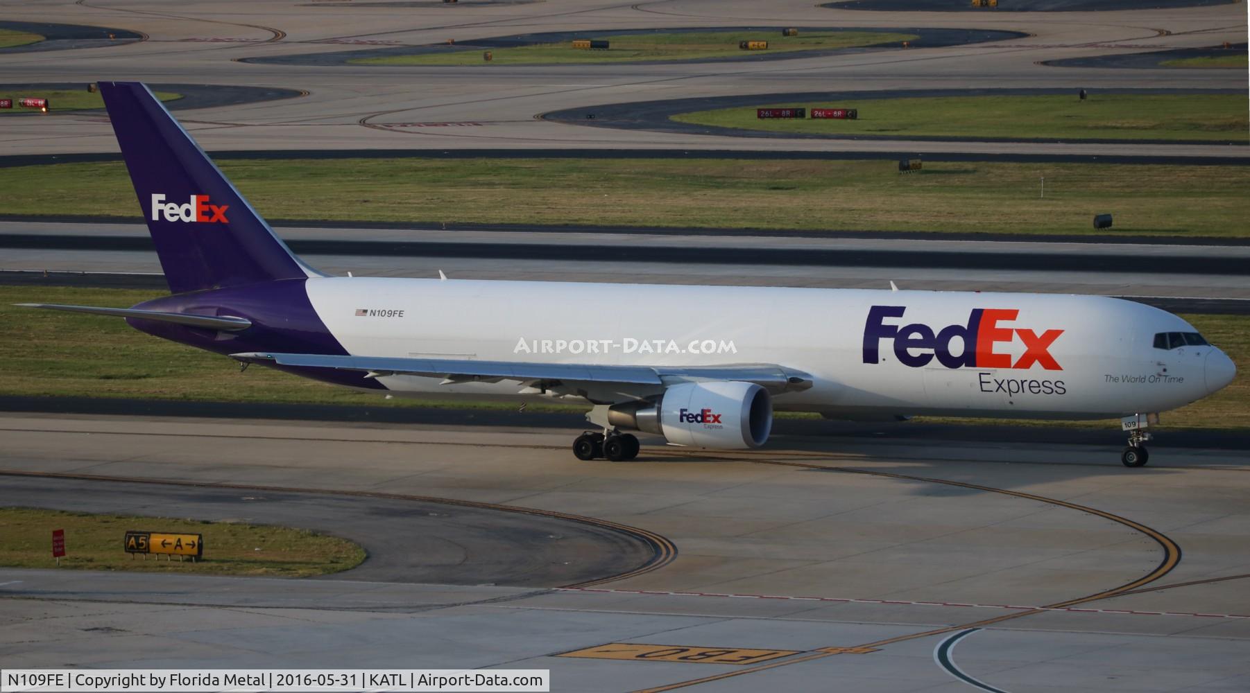 N109FE, 2014 Boeing 767-3S2F/ER C/N 42710, ATL 2016