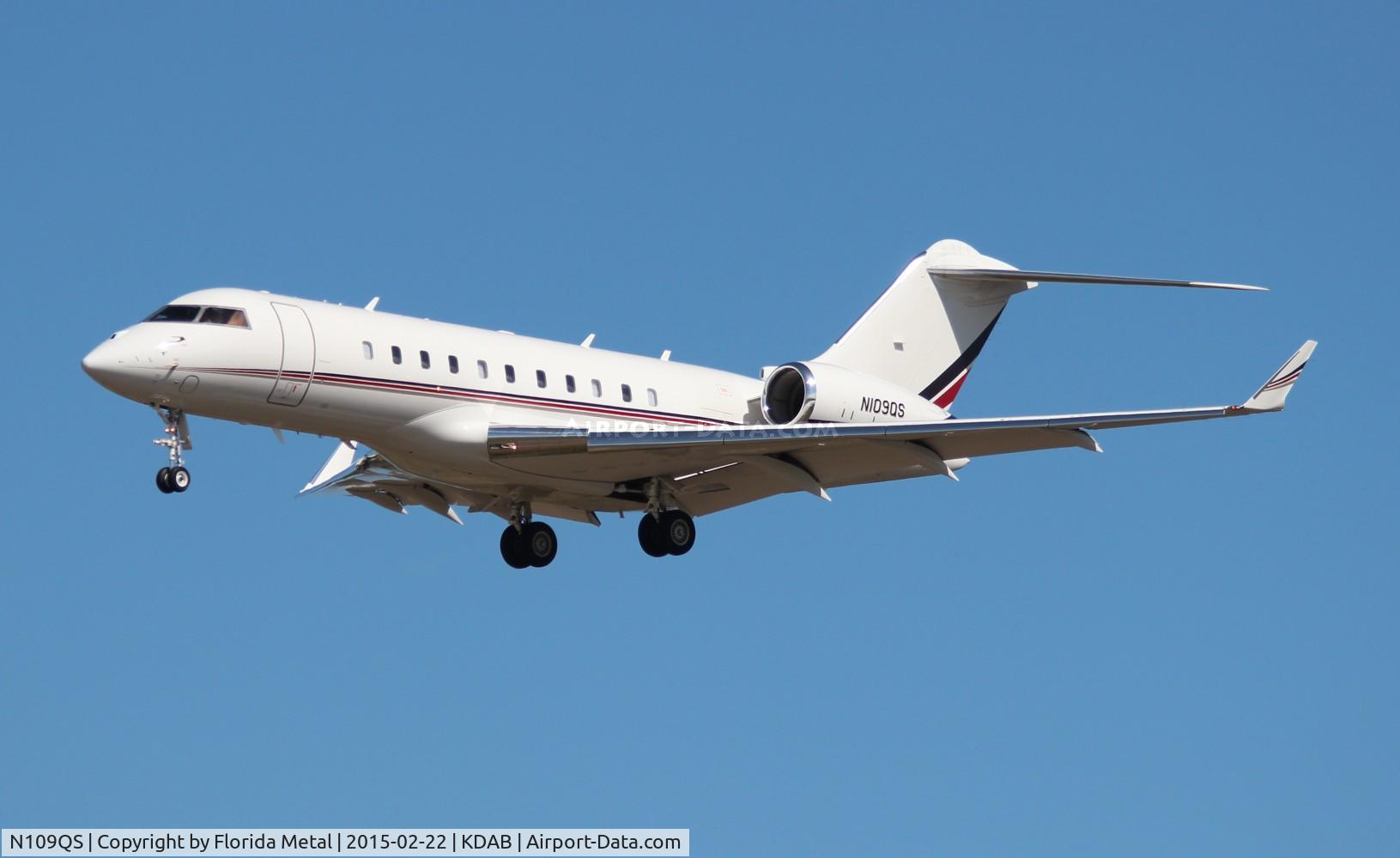 N109QS, 2013 Bombardier BD-700-1A11 Global 5000 C/N 9589, DAB 2015