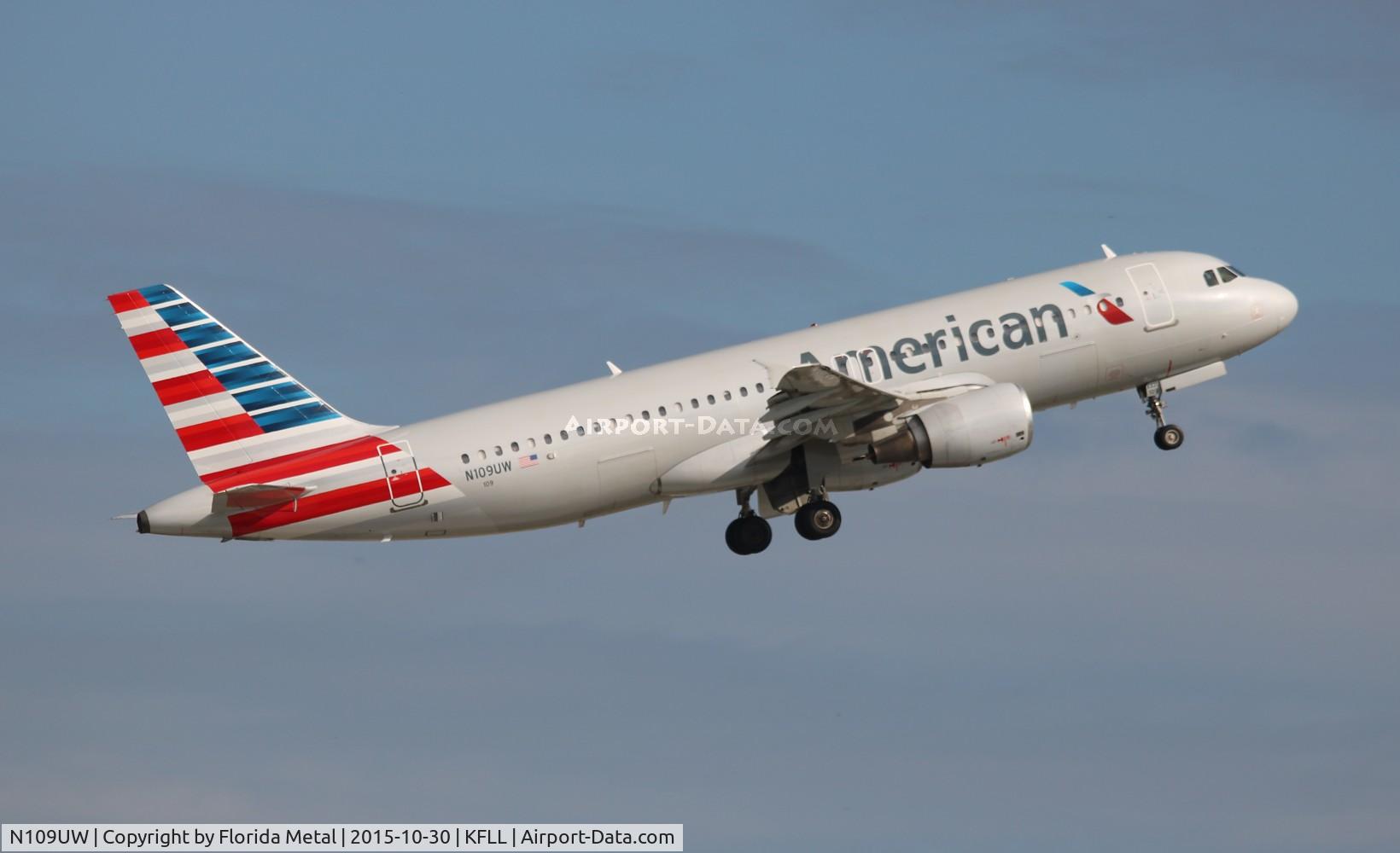 N109UW, 1999 Airbus A320-214 C/N 1065, FLL 2015