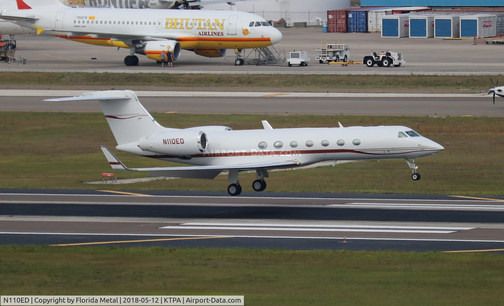 N110ED, 2006 Gulfstream Aerospace GV-SP (G500) C/N 5136, TPA 2018