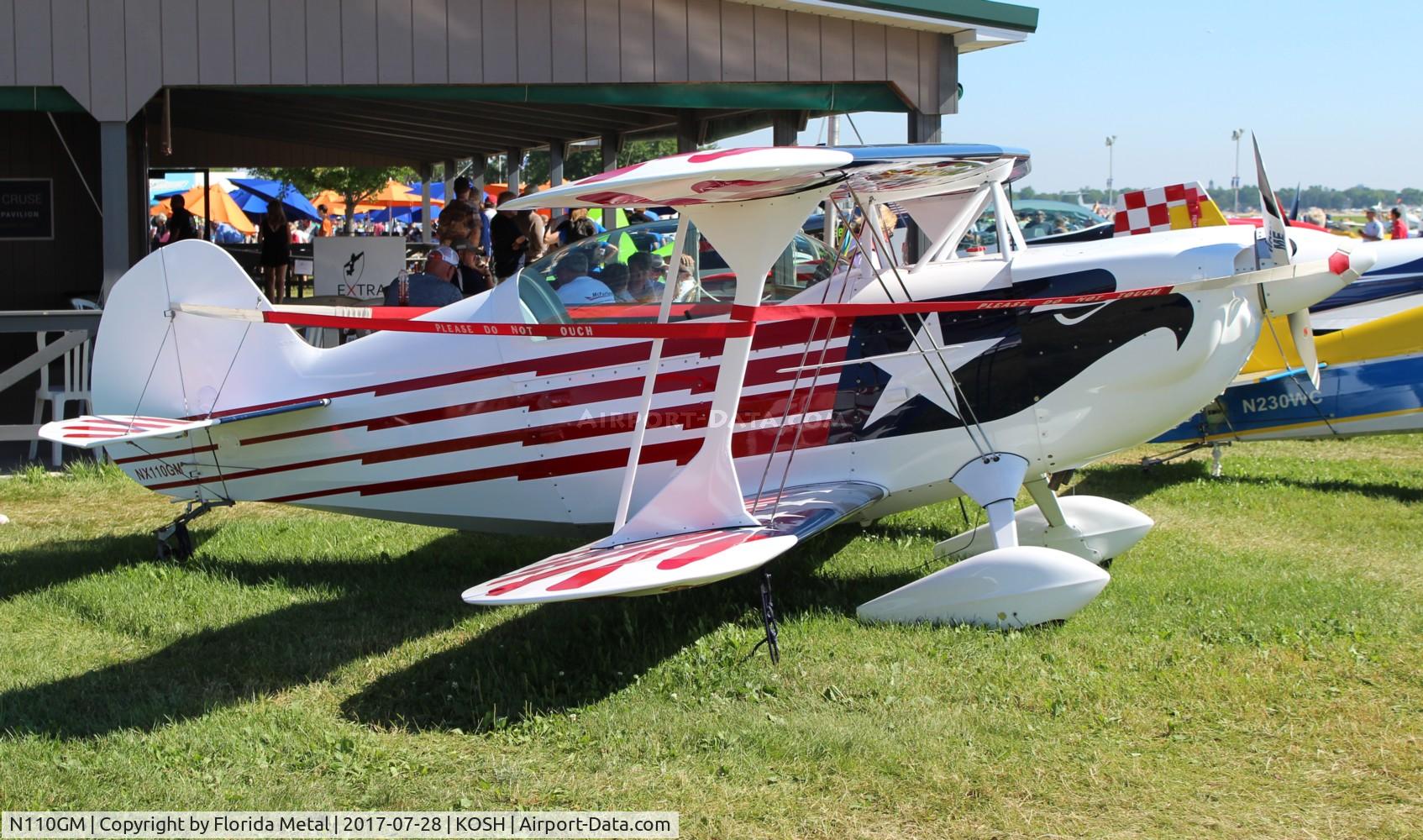 N110GM, 1984 Christen Eagle II C/N MCKENZIE 0001, OSH 2017