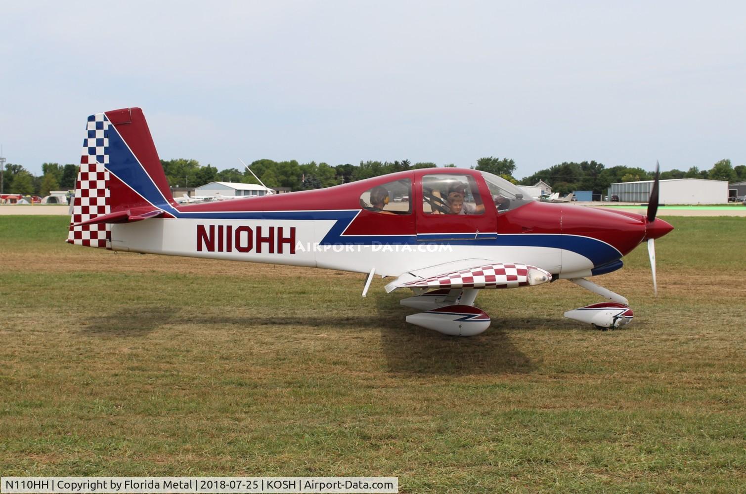 N110HH, Vans RV-10 C/N 40365, OSH 2018