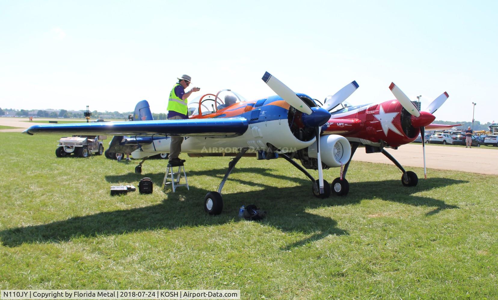 N110JY, 2017 YAK110 LLC Yak-110 C/N 001, OSH 2018