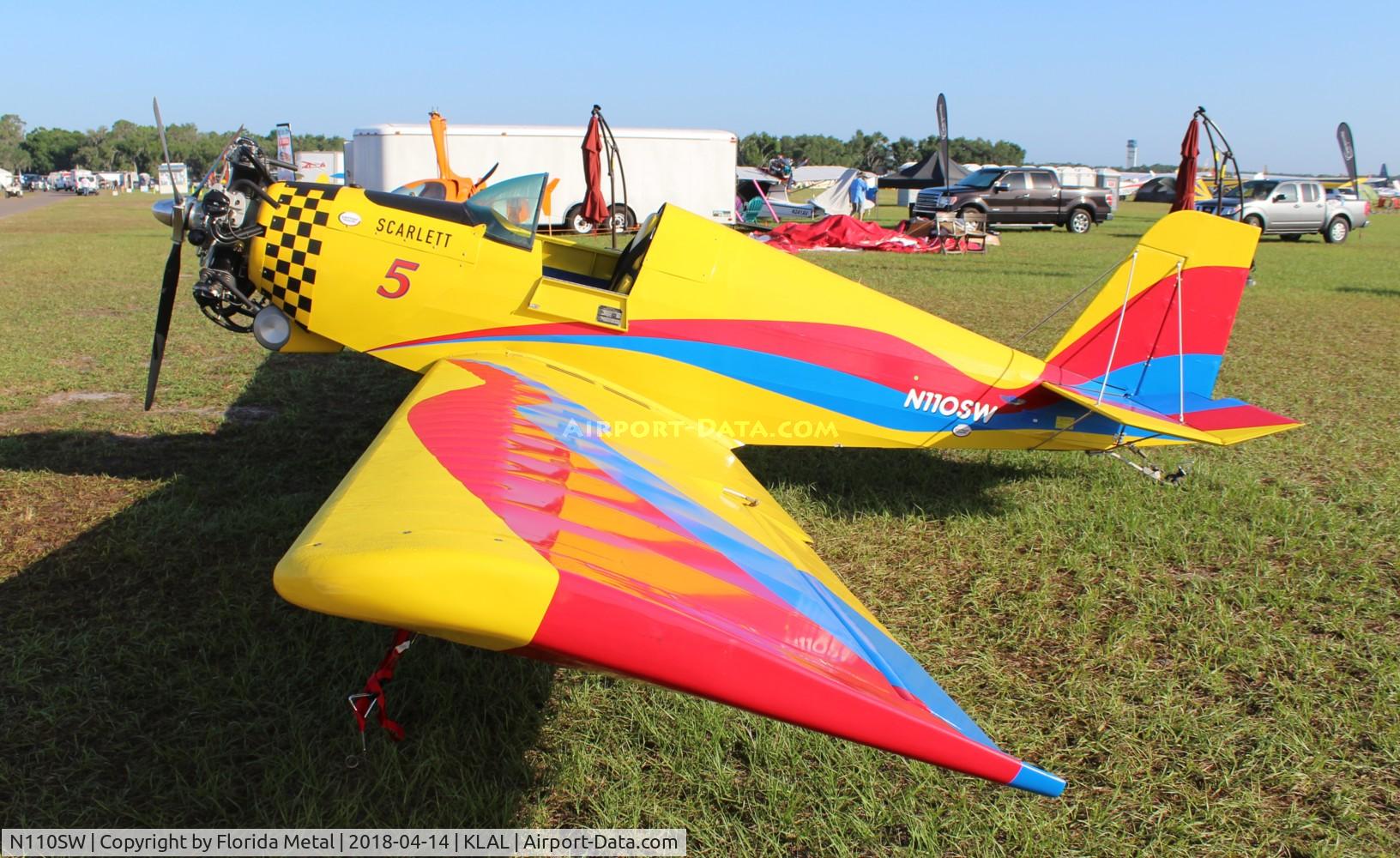 N110SW, 2001 Fisher Avenger V C/N SW001, SNF 2018