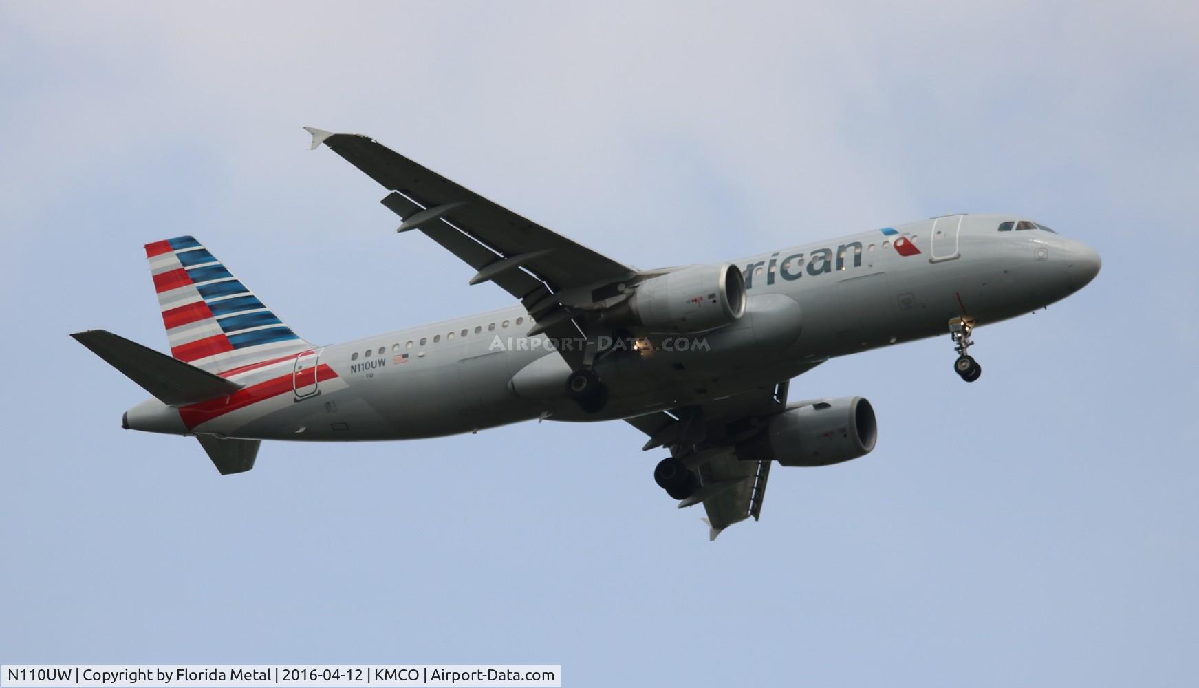 N110UW, 1999 Airbus A320-214 C/N 1112, MCO 2016