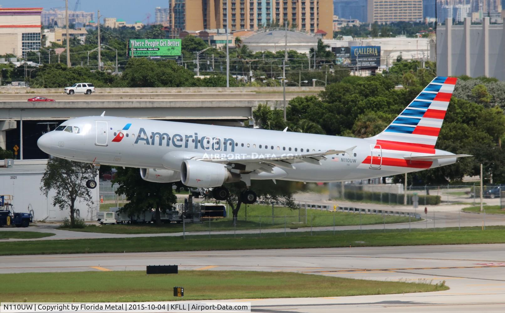 N110UW, 1999 Airbus A320-214 C/N 1112, FLL 2015