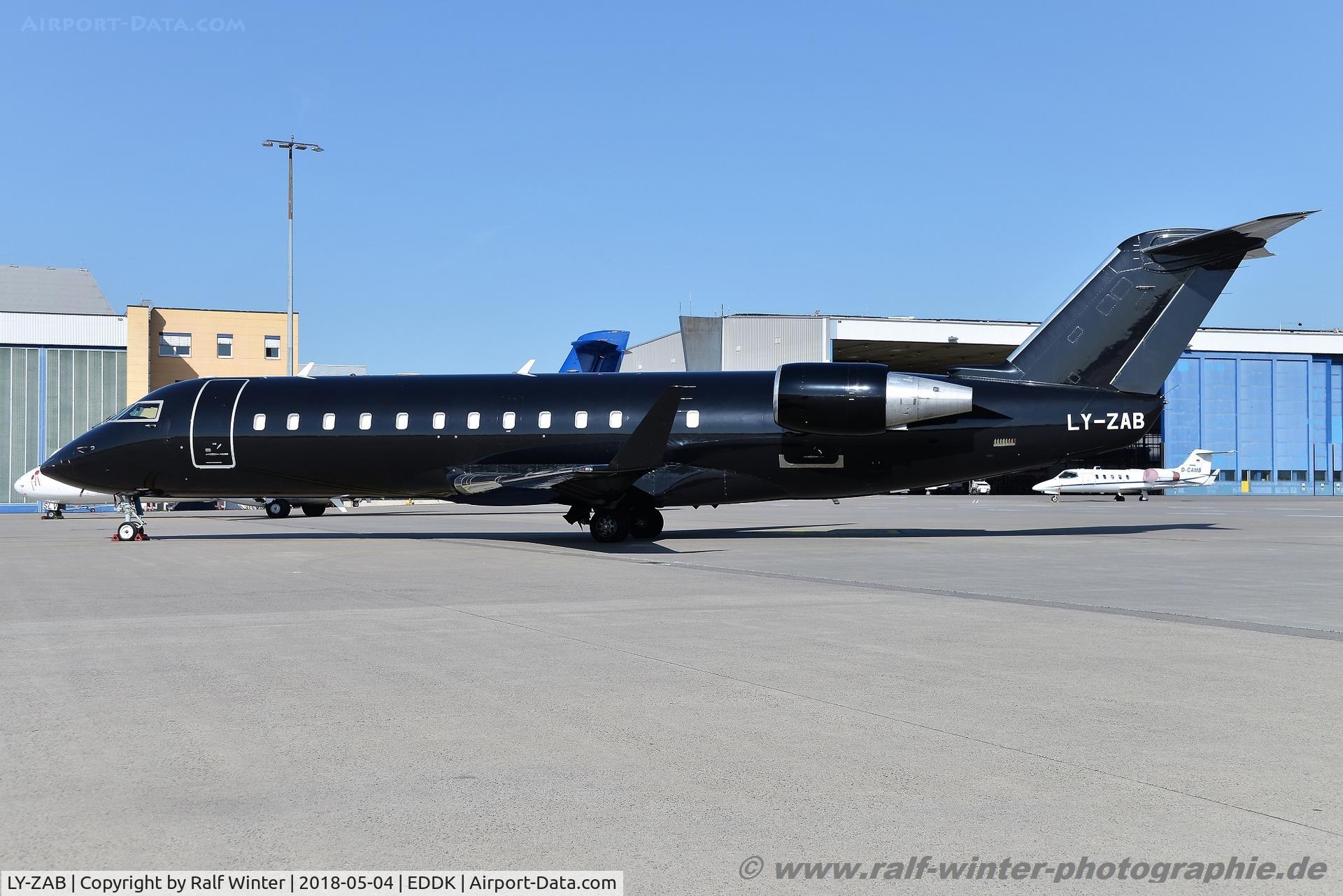 LY-ZAB, 1998 Canadair CRJ-200LR (CL-600-2B19) C/N 7248, Canadair CL-600-2B19 CRJ-200LR - KLJ KlasJet - 7248 - LY-ZAB - 04.05.2018 - CGN