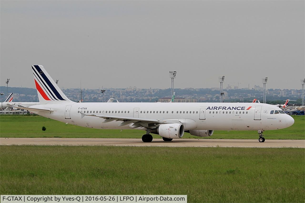 F-GTAX, 2009 Airbus A321-212 C/N 3930, Airbus A321-212, Take off run rwy 08, Paris-Orly airport (LFPO-ORY)
