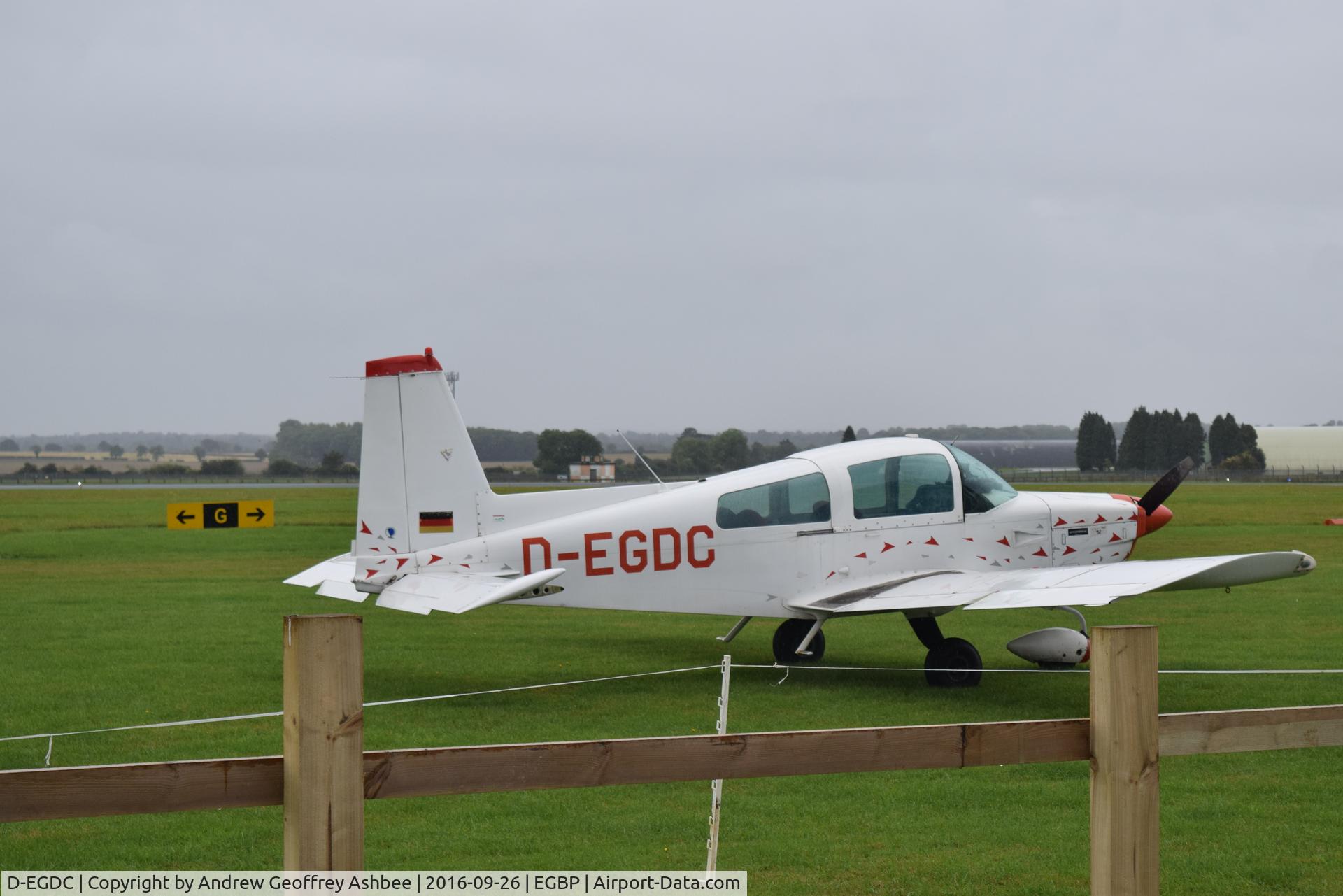 D-EGDC, 1978 Grumman American AA-5B Tiger C/N AA5B-0728, D-EGDC at Cotswold Airport.