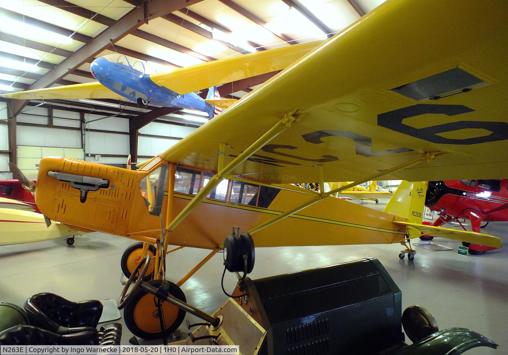 N263E, Curtiss-Wright Robin C/N 116, Curtiss-Wright Robin at the Aircraft Restoration Museum at Creve Coeur airfield, Maryland Heights MO