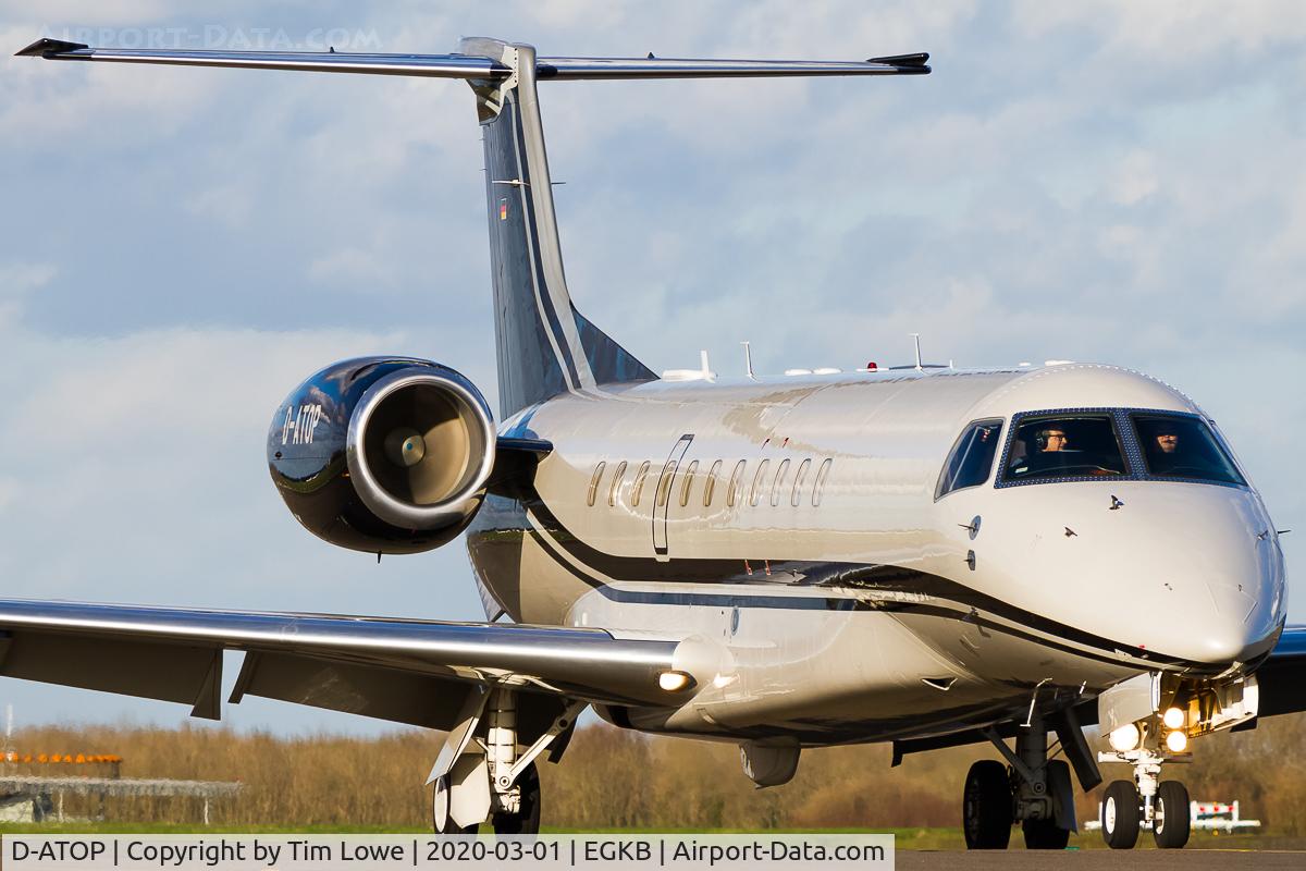 D-ATOP, 2018 Embraer EMB-135BJ Legacy 650 C/N 14501233, Evening light.